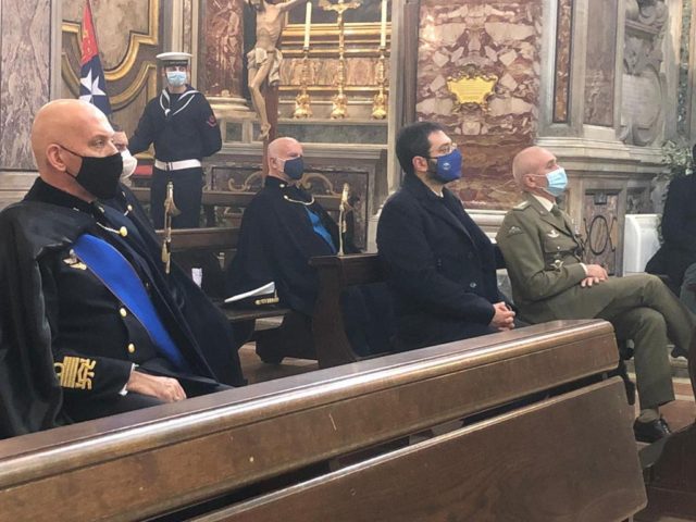 Celebrazione di Santa Barbara angelo tofalo marina militare vigili del fuoco esercito italiano (4)