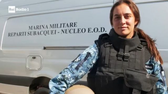 Chiara Giamundo, primo palombaro donna della Marina Militare Chiara Giamundo, primo palombaro donna della Marina Militare