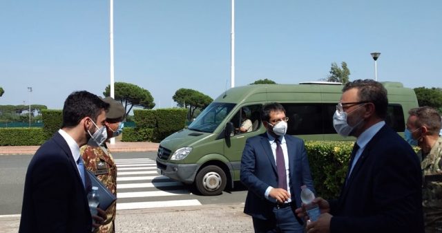Visita al Comando delle Forze Speciali dell'Esercito