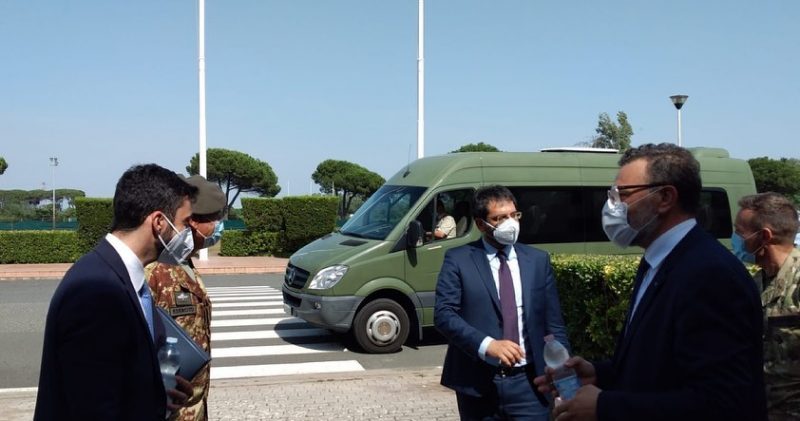 Visita al Comando delle Forze Speciali dell'Esercito