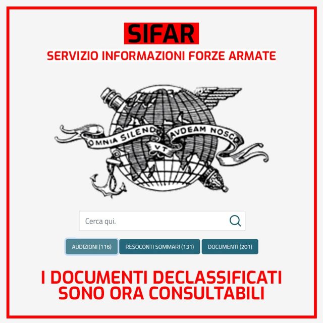 sifar documenti desecretati