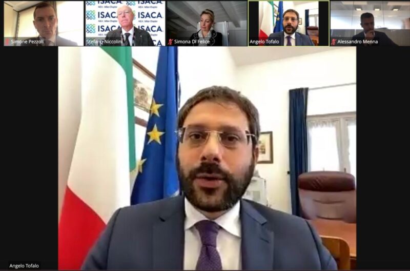 Angelo Tofalo al XXXV Convegno Nazionale IT Auditing, Security & Governance 2021 (1)