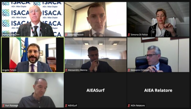 Angelo Tofalo al XXXV Convegno Nazionale IT Auditing, Security & Governance 2021 (1)
