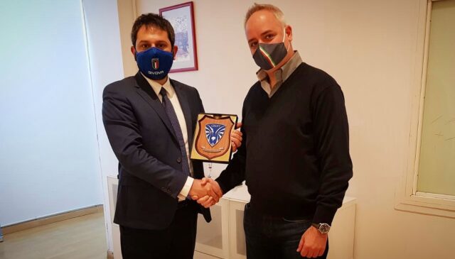 Il deputato Angelo Tofalo e il Presidente del CISINT, Federico Sesler Il deputato Angelo Tofalo e il Presidente del CISINT, Federico Sesler