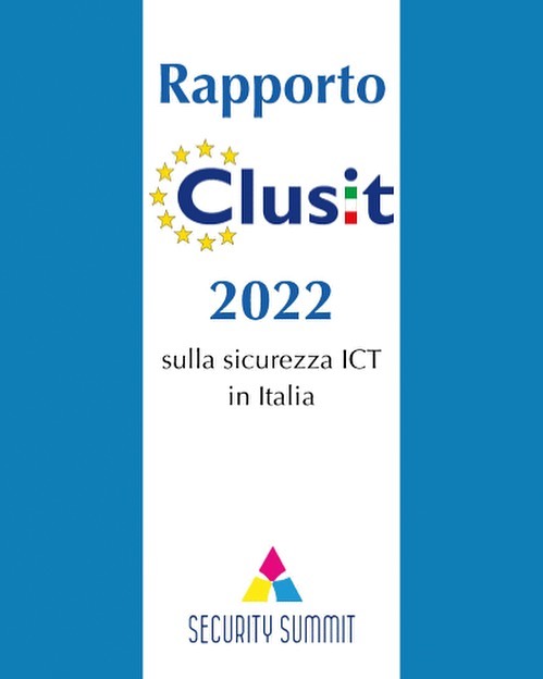 CLUSIT Associazione Italiana per la Sicurezza Informatica CLUSIT – Associazione Italiana per la Sicurezza Informatica