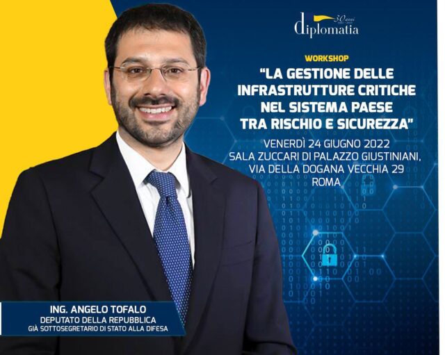 Workshop La gestione delle infrastrutture critiche nel sistema Paese tra Rischio e Sicurezza